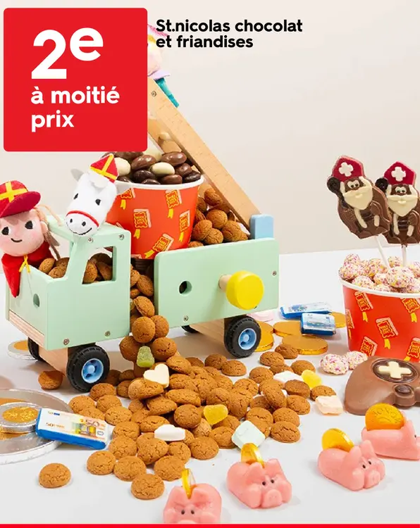 Offre: St.nicolas chocolat et friandises