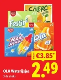 Aanbieding: Waterijsjes