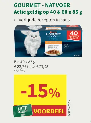 Promotie: Gourmet - natvoer