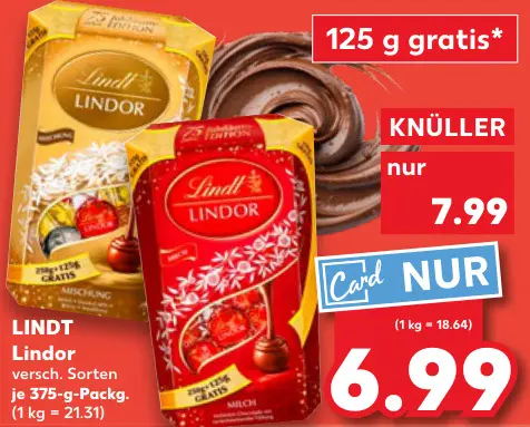 Aanbieding: Lindor