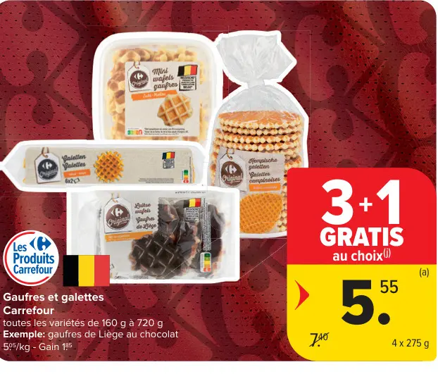 Offre: Gaufres et galettes