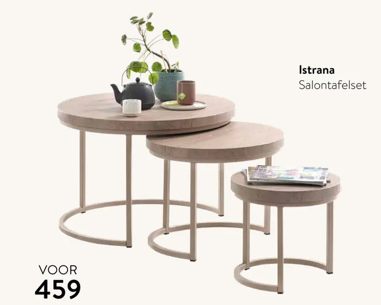 Aanbieding: Istrana Salontafelset