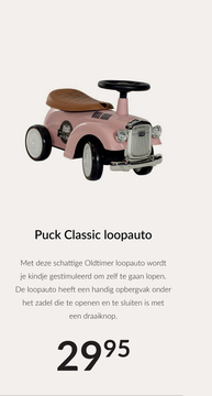 Aanbieding: Puck Classic Loopauto