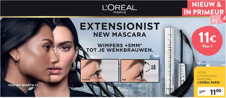 Promotie: Extensionist new mascara