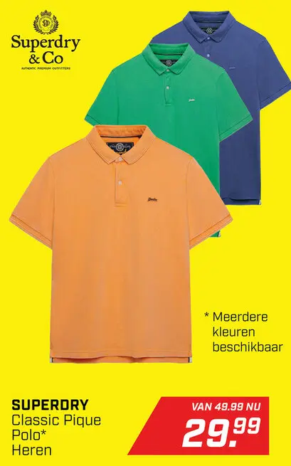Aanbieding: Classic Pique Polo