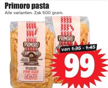 Aanbieding: Primoro pasta