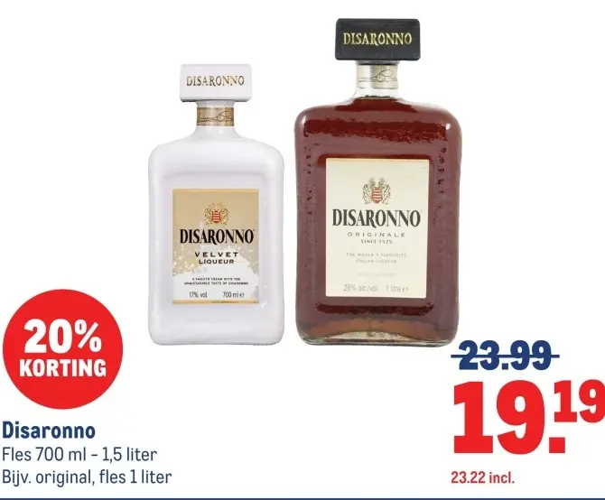 Aanbieding: Disaronno