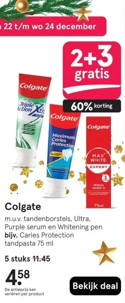 Aanbieding: Colgate