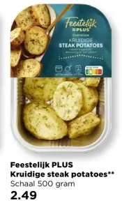 Aanbieding: Kruidige steak potatoes