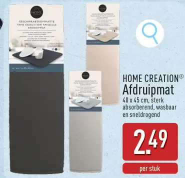 Promotie: Afdruipmat