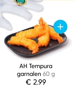 Aanbieding: AH Tempura garnalen