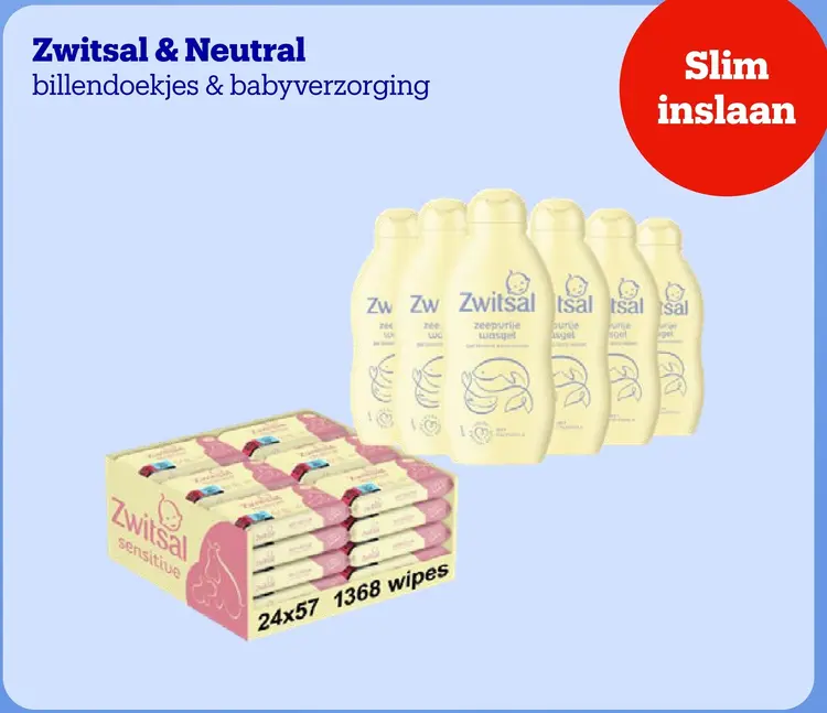 Aanbieding: billendoekjes & babyverzorging