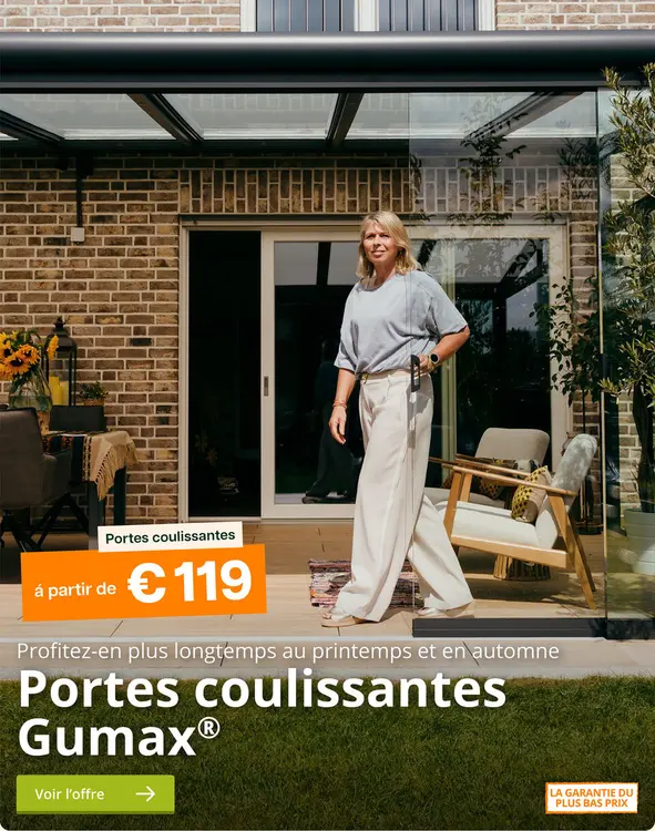 Offre: Portes coulissantes