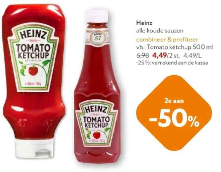 Promotie: Tomato ketchup