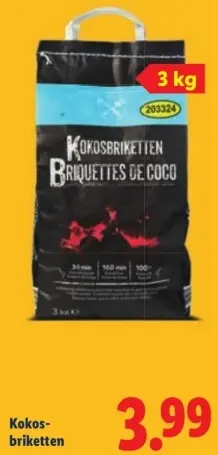 Aanbieding: Kokosbriketten