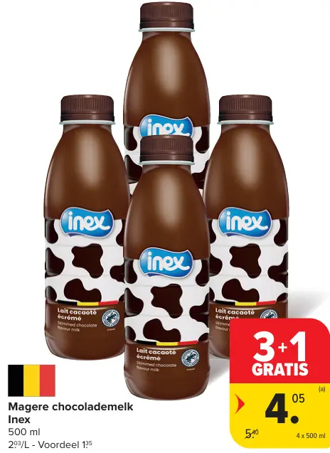 Promotie: Magere chocolademelk