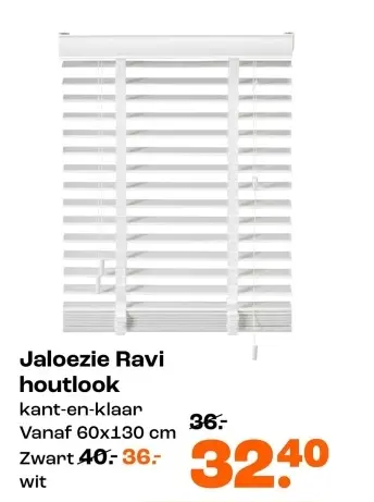 Promotie: Jaloezie Ravi houtlook