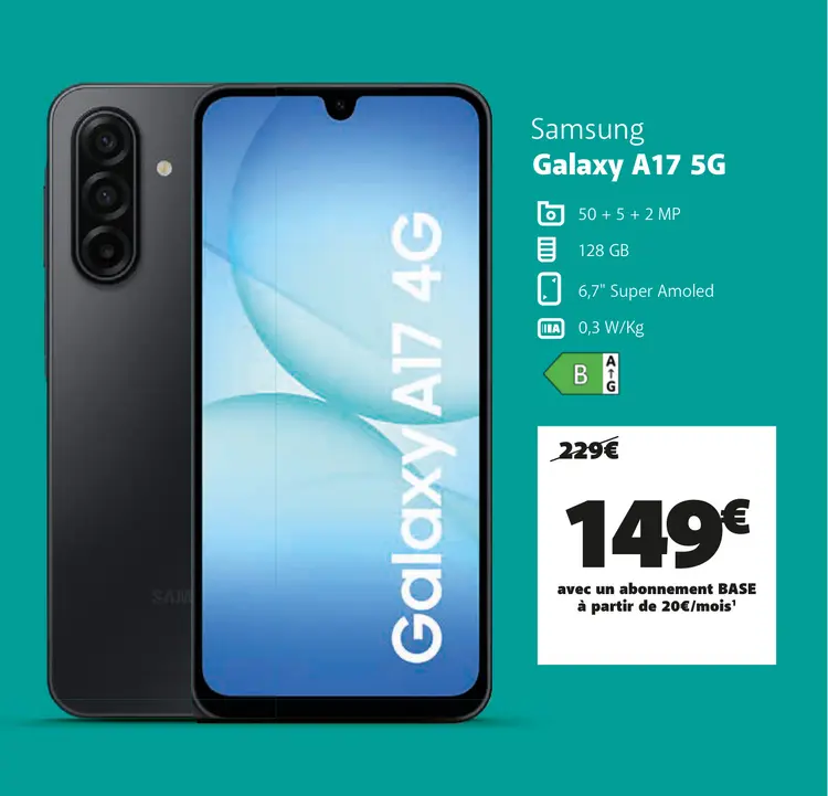 Offre: Galaxy A17 5G
