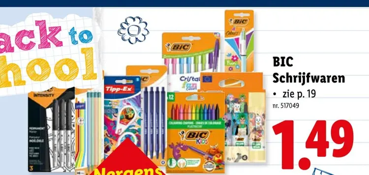 Promotie: Schrijfwaren