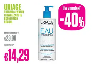 Promotie: Thermaal Water Fluweelzachte Bodylotion 500 ML