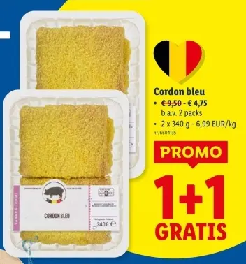 Promotie: Cordon bleu