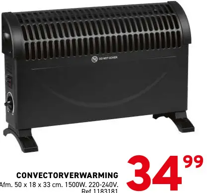 Promotie: Convectorverwarming