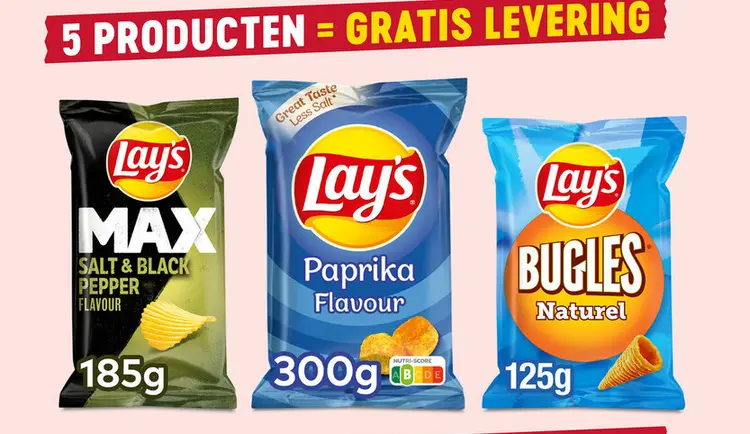 Promotie: Lay's MAX Salt & Black Pepper Flavour