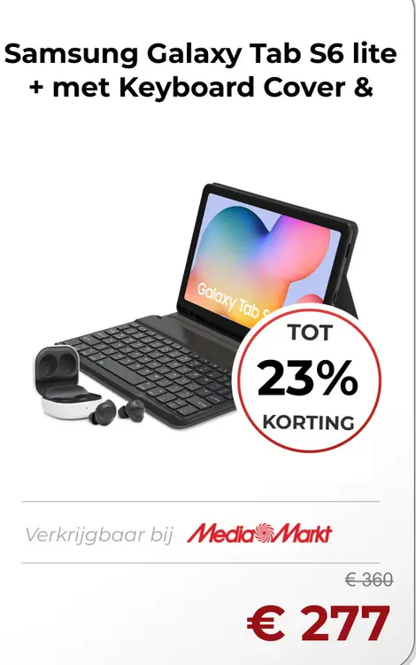 Aanbieding: Galaxy Tab S6 lite