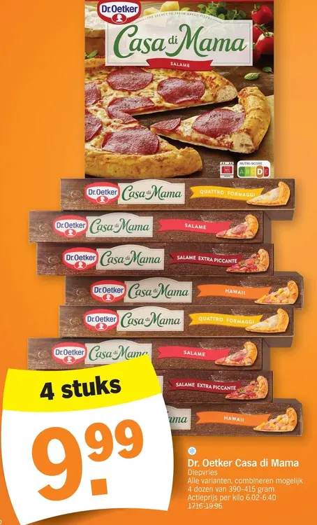 Promotie: Casa di Mama