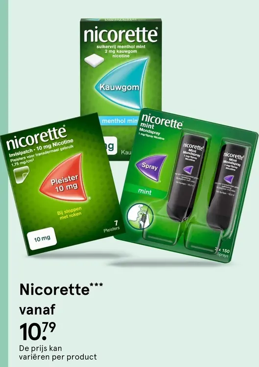 Aanbieding: Nicorette
