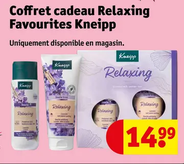 Offre: Coffret cadeau Relaxing Favourites