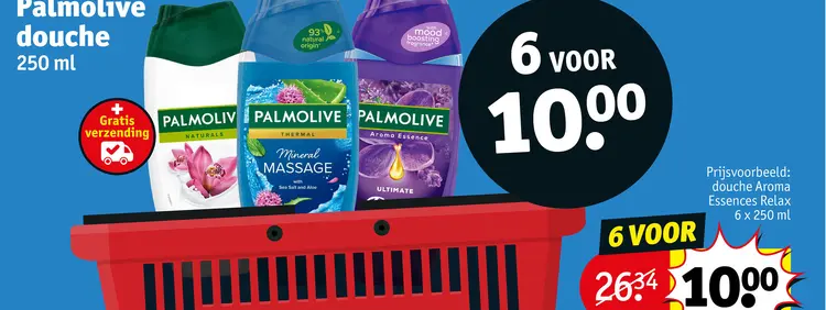Aanbieding: Palmolive douche