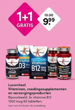 Aanbieding: Lucovitaal Vitaminen, voedingssupplementen en verzorgingsproducten