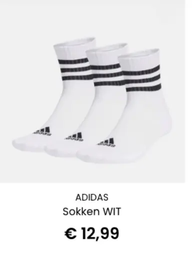 Promotie: Sokken WIT