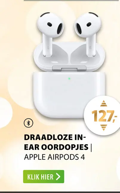 Aanbieding: Apple AirPods 4