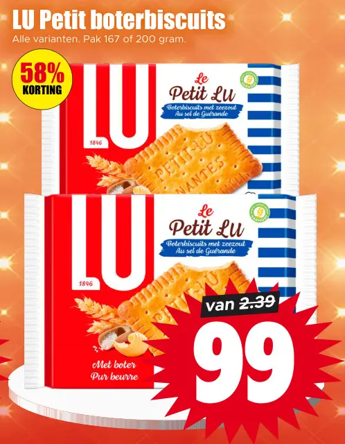 Aanbieding: Petit boterbiscuits