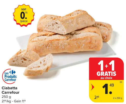 Offre: Ciabatta