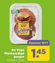 Plantaardige burger