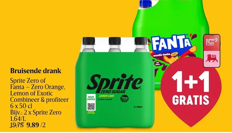 Promotie: Bruisende drank