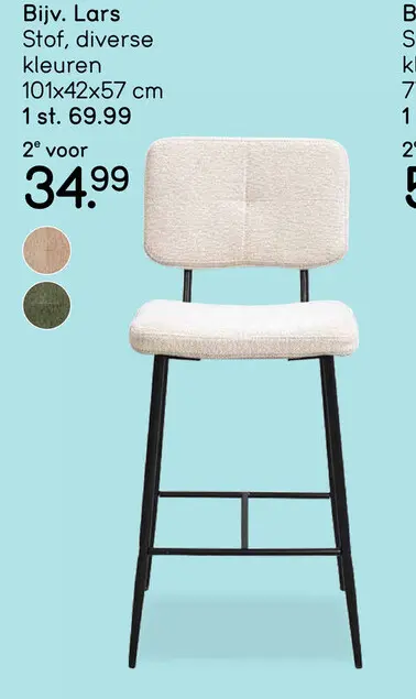 Aanbieding: Barkruk Lars