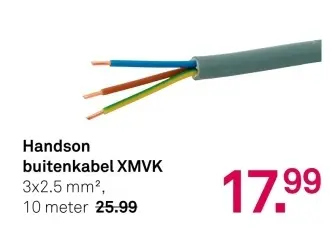 Aanbieding: Handson buitenkabel XMVK