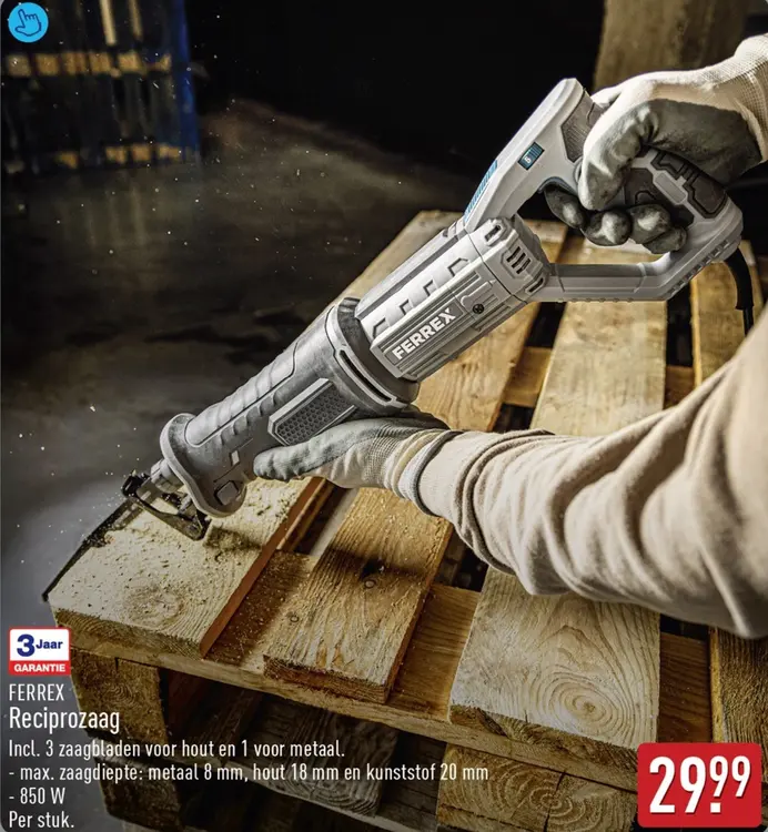Aanbieding: FERREX Reciprozaag