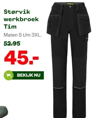 Aanbieding: Størvik werkbroek Tim