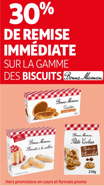 Promotie: Biscuits Bonne Maman