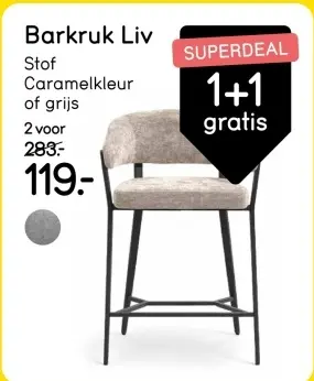 Aanbieding: Barkruk Liv