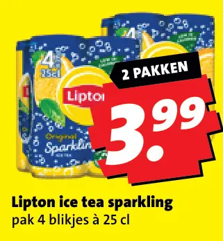 Aanbieding: ice tea sparkling