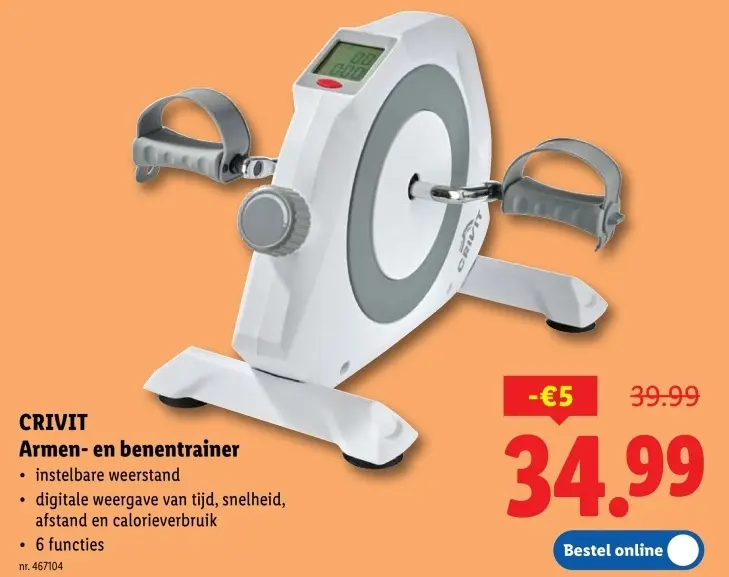 Promotie: Armen- en benentrainer