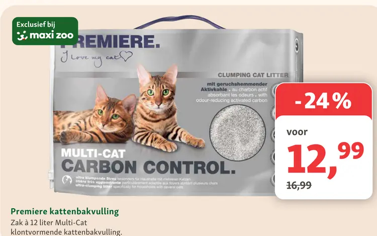 Aanbieding: kattenbakvulling