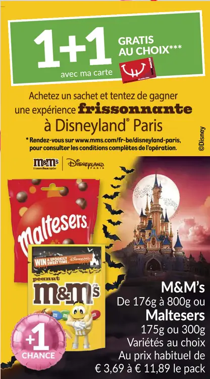 Offre: M&M's ou Maltesers