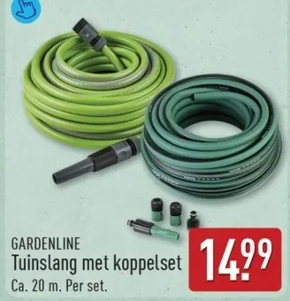 Aanbieding: Tuinslang met koppelset
